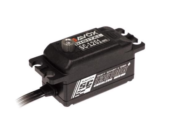 SAVOX SC-1251MG PLUS Black コアレス デジタルサーボ - セキド