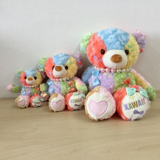 KAWAII BEAR パステル S - ぬいぐるみメーカーTAKE OFFの公式