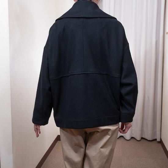 Honnete （オネット）ショートバルーンコート＃ブラック - ミナ