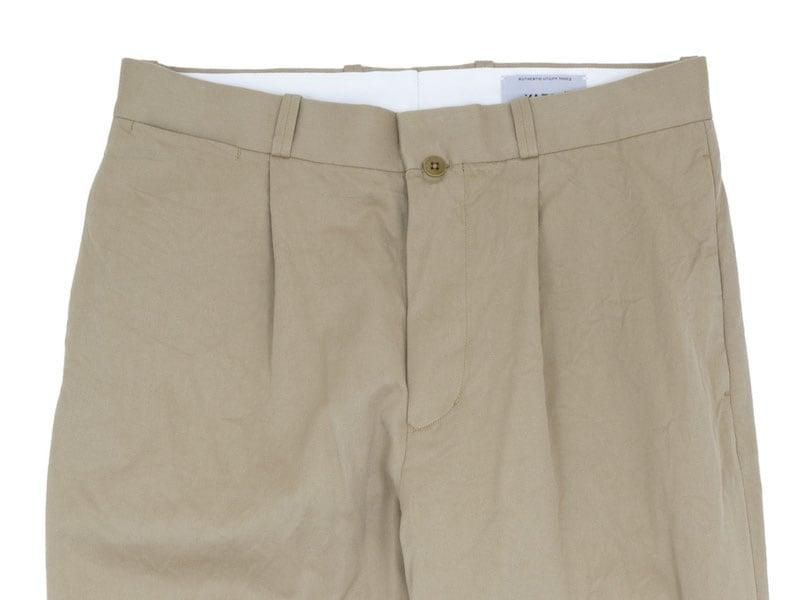 YAECA チノパン タックテーパード KHAKI 〔メンズ〕 YAECA通販・取扱い