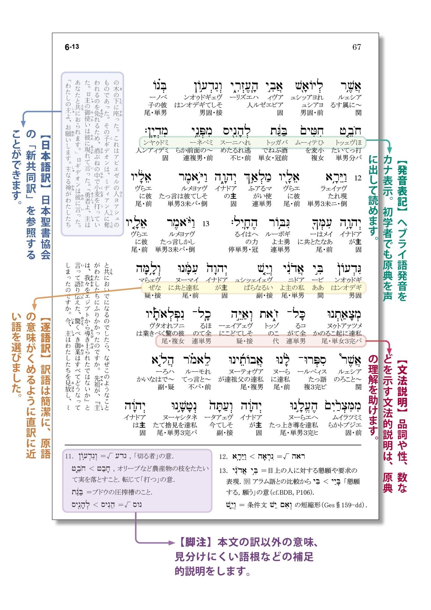 へブライ語聖書対訳シリーズ1 『創世記1』オンデマンド版 - ミルトス