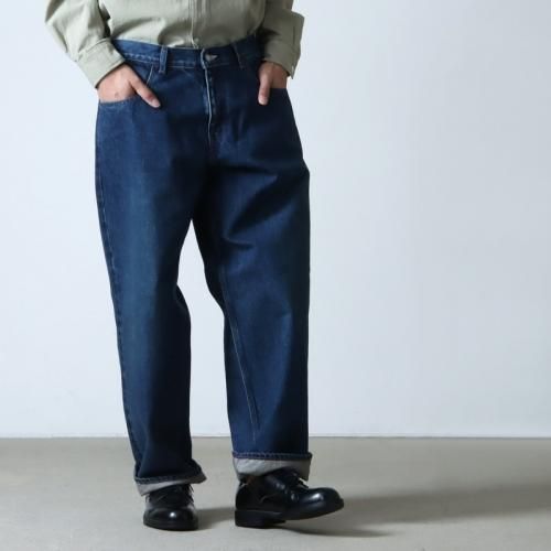 CIOTA (シオタ) ブラック スビンコットン 13,5oz ワイドテーパード