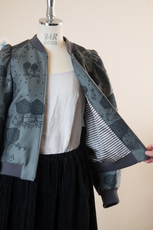 mina perhonen mori no hoshi ブルゾン - ミナペルホネン正規取扱店