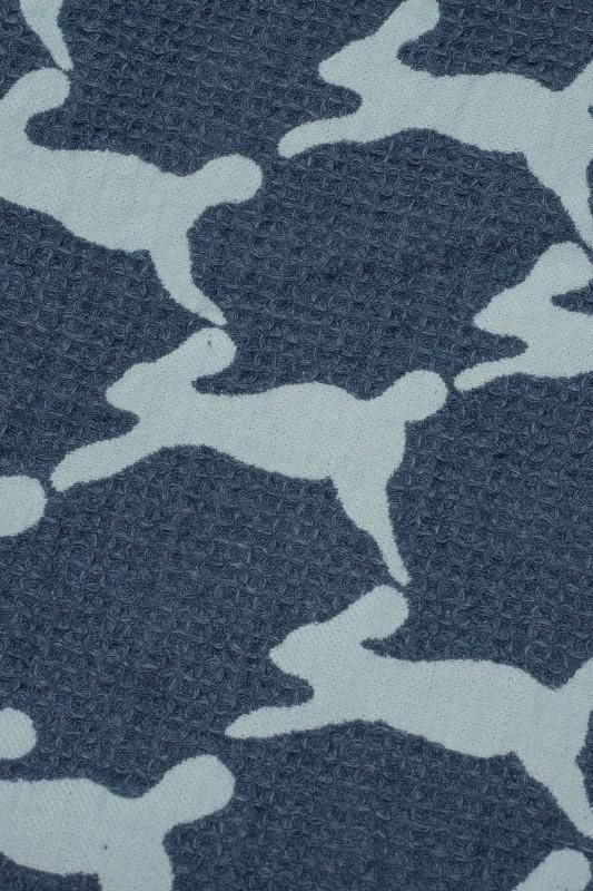 mina perhonen run run runコットンリネンブランケット Small - ミナ