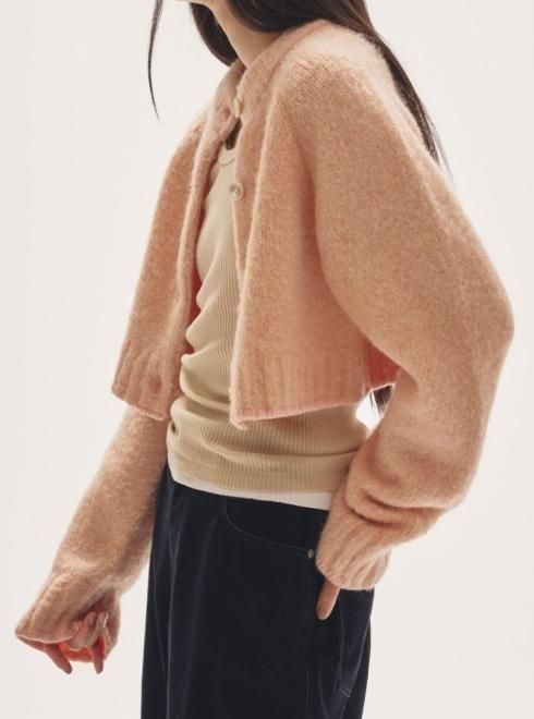 TODAYFUL (トゥデイフル）Brashed Knit Cardigan☆ 25秋冬.【12520530