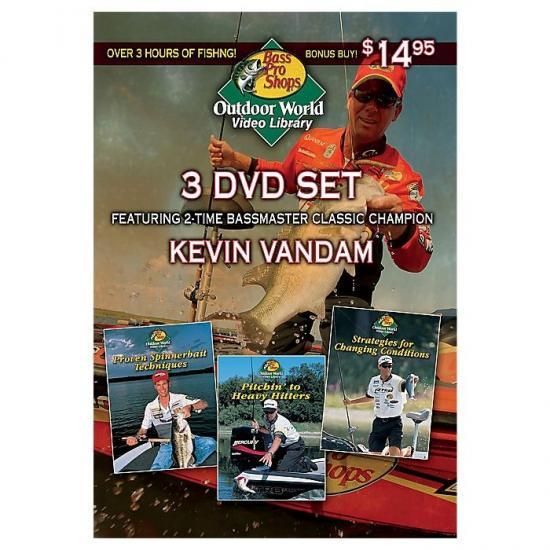 バスプロショップスのケビン バンダム フィッシング コレクションDVD 3