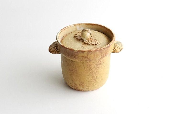 つねつね※石渡磨美 / どんぐり土鍋黒 石渡磨美/ どんぐり土鍋黒