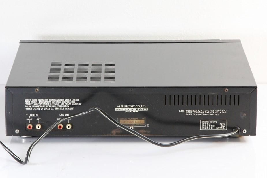 GX-73｜AKAI 3HEAD カセットデッキ｜中古品｜修理販売｜サンクス電機