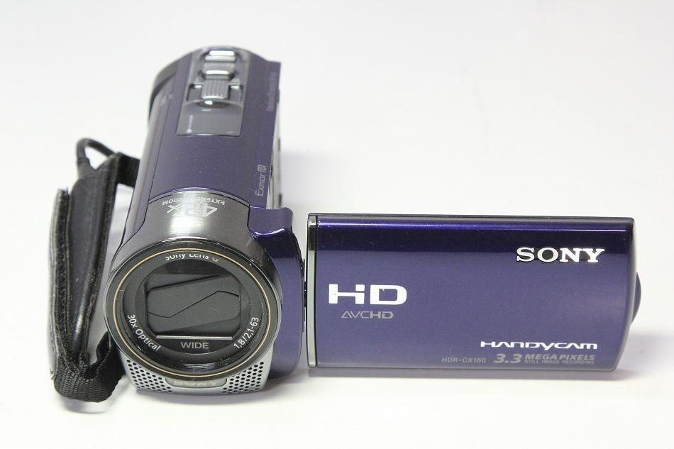 SONY HDR-CX180 ビデオカメラ 42倍ズーム SONY HDR-CX180 ビデオカメラ
