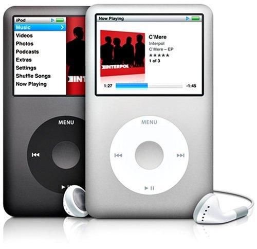 ポータブルプレーヤー iPod アップル、160GB HDD搭載の新「iPod