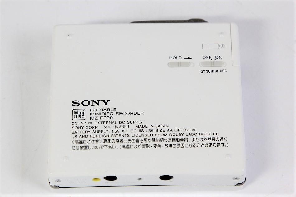 MZ-R900｜SONY ソニー （W） ホワイト系 ポータブルMDプレーヤー MDLP