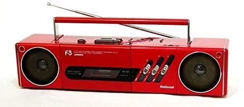RX-F3-R｜National ナショナル RX-F3-R レッド TV-AM-FMステレオラジオ