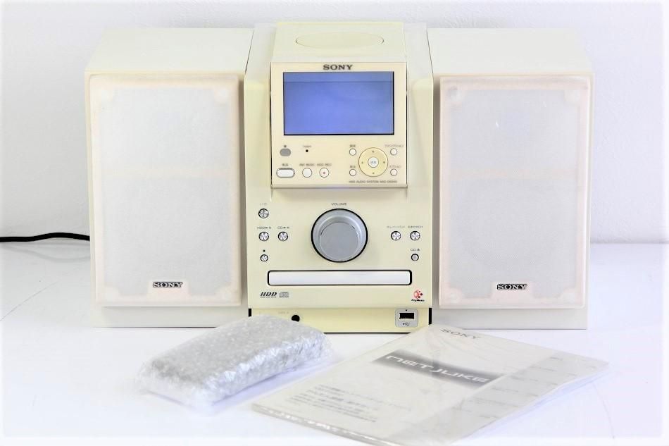 NAS-D50HD W｜SONY NETJUKE HDD/CD対応ハードディスクコンポ HDD80GB