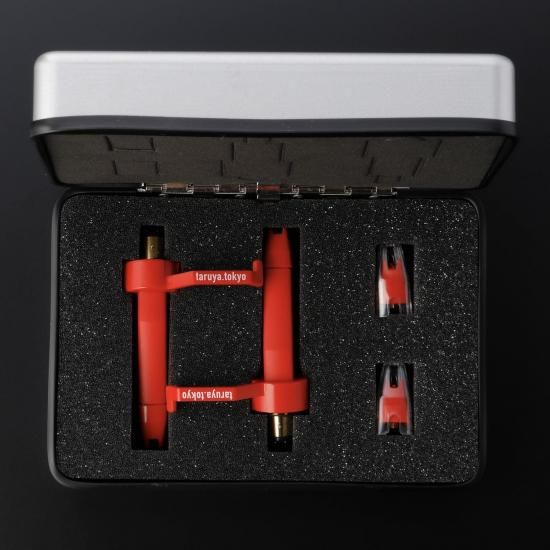 樽屋TW-01Mケース付カートリッジ2本＋交換針2個のパーフェクトセット