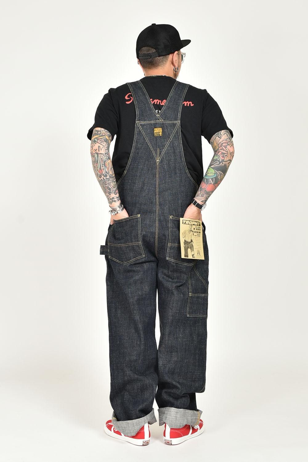 TROPHY CLOTHING(トロフィークロージング) オーバーオール 1603W WKNEE