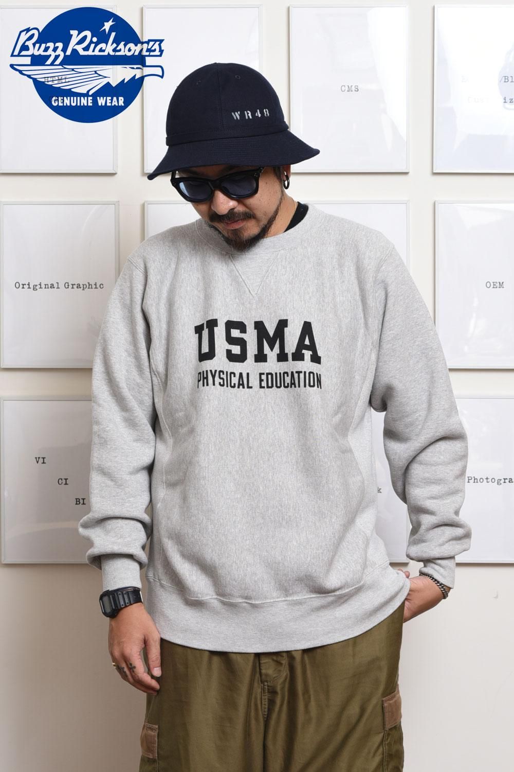 バズリクソンズ(BUZZ RICKSON'S) クルーネックスウェット HORIZONTAL