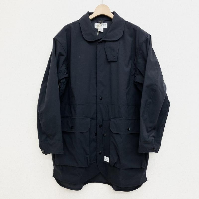 SASSAFRAS CULTIVATOR COAT(60/40-BLACK) - have a golden day!