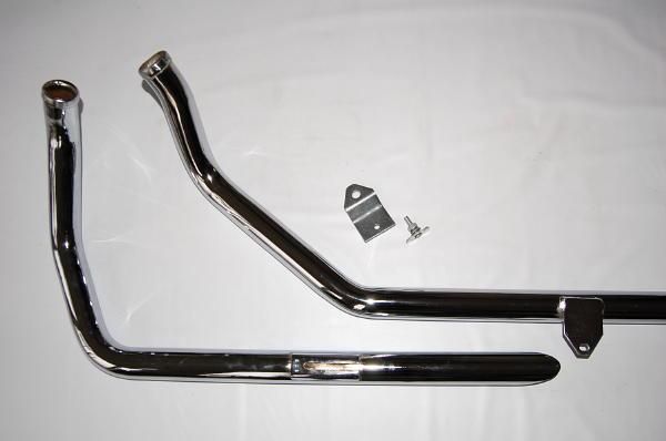 ドラッグパイプマフラー 1-3/4インチ XL 1986-2004 - KMFモーター