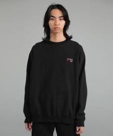 COOTIE (クーティー) Pigment Dyed Open End Yarn Sweat Crew