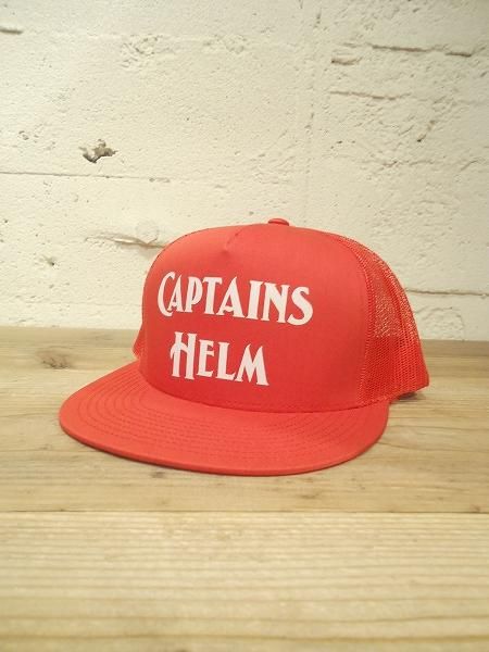 CAPTAINS【CAPTAINS HELM(キャプテンズヘルム)】より、≪LOGO MESH CAP