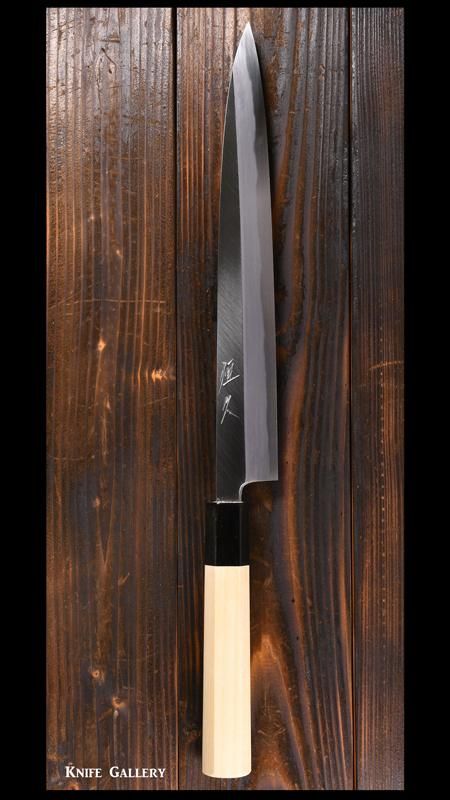 5本セット 柳刃300 黒檀八角柄 柳刃尺 手作り 包丁柄 ハンドル