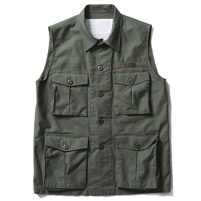 FUCT SSDD【ファクト】U.S.SDD FATIGUE VEST (ミリタリーベスト