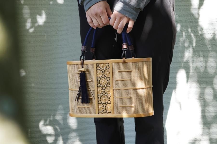 葵 白（中） - 駿河竹千筋細工 【公式】 駿河竹千筋細工協同組合