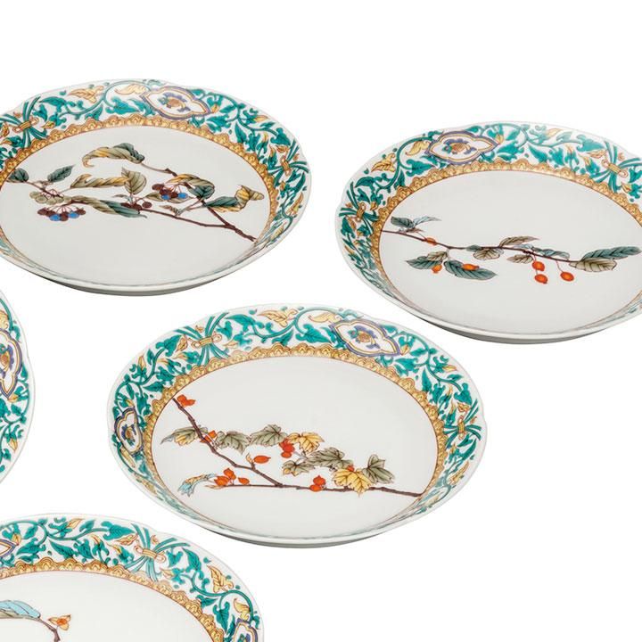 5.2号皿揃 果実絵変り