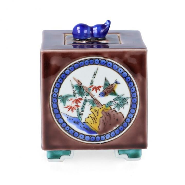 3号香炉 四君子 | 中村重人 - 九谷焼専門店の陶らいふ