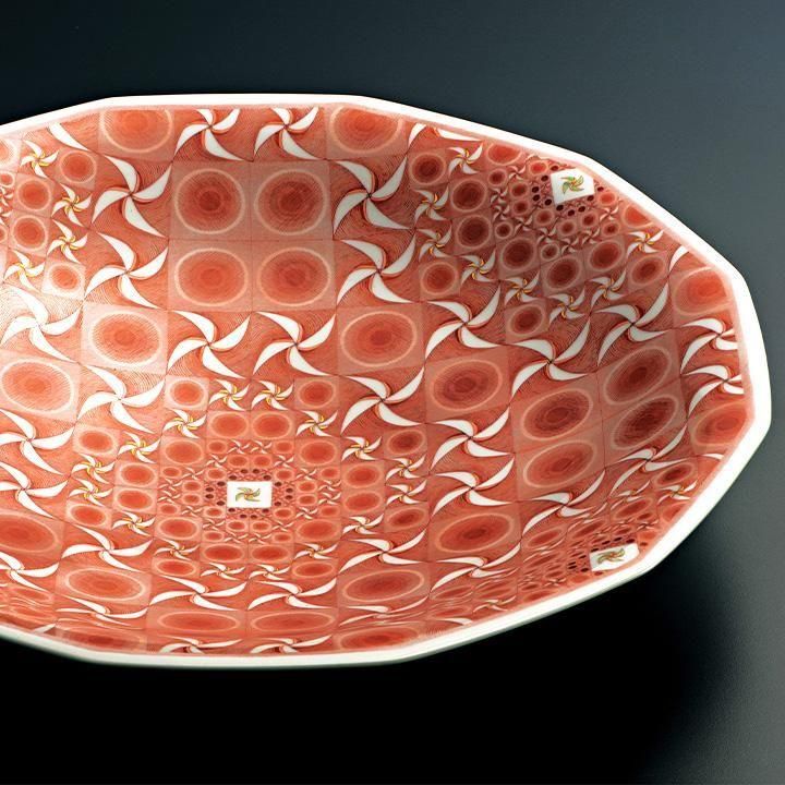 九谷焼 赤絵細描 | 限定品 鮮やか大鉢 - 和食器の通販なら九谷焼専門店