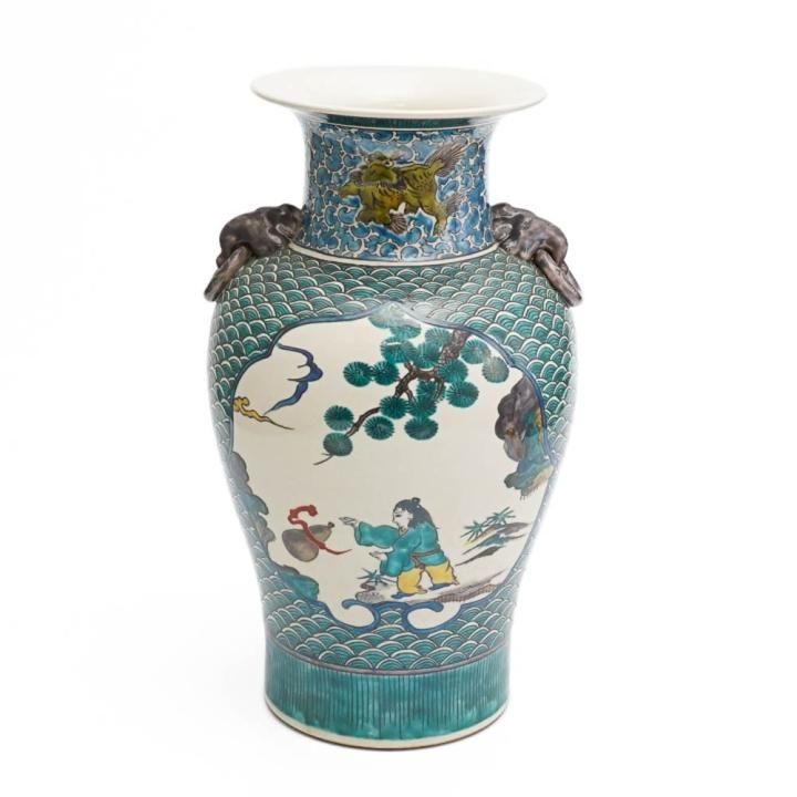 九谷風五彩手壺 [ss] - 和食器の通販なら九谷焼専門店の陶らいふ