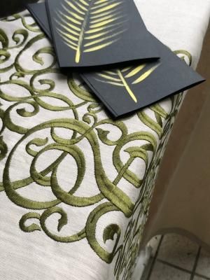 ALEXANDRE TURPAULT＞テーブルクロス／ランナー 'INDRA' - ASAHEI