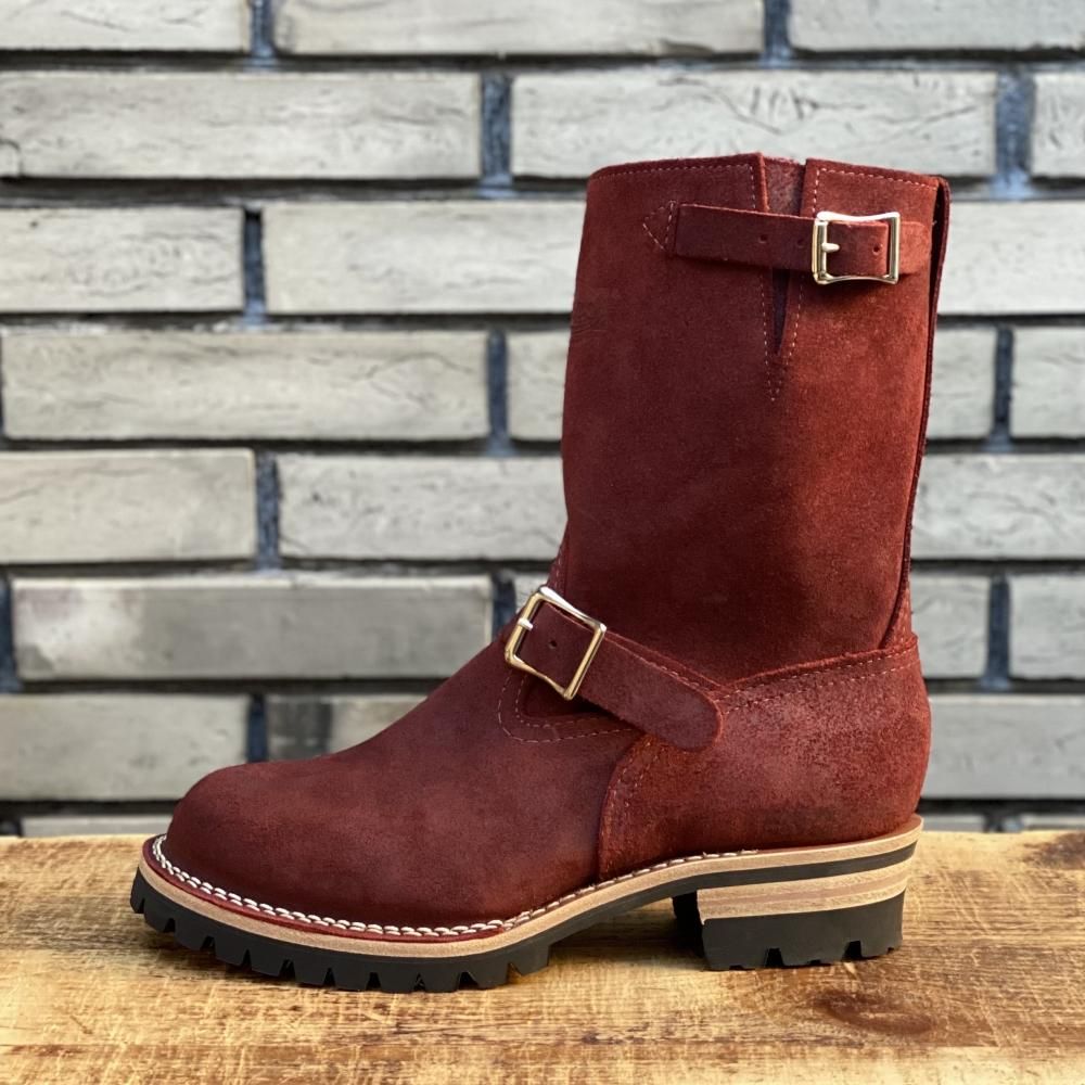 オーダーメイド】BOSS Burgundy Roughout #100sole 9