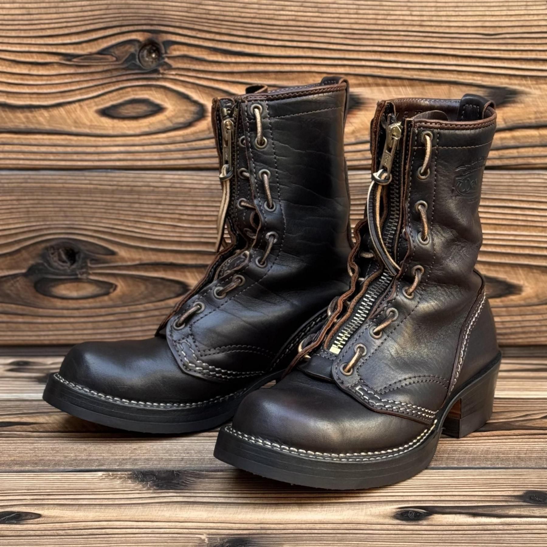 YOUR WESCO】JOBMASTER 1st Black Horsehide 10
