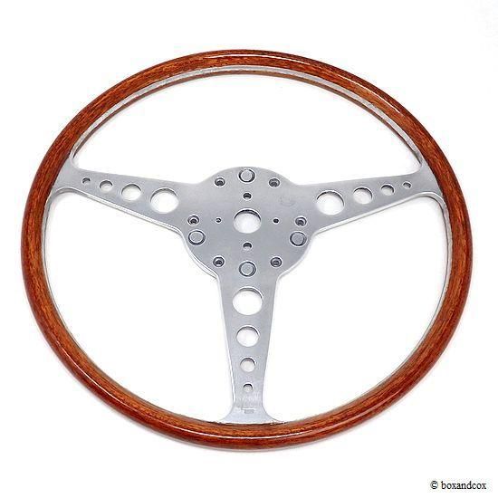 1960's LES LESTON FLAT WOOD STEERING WHEELS/レスレストン フラット