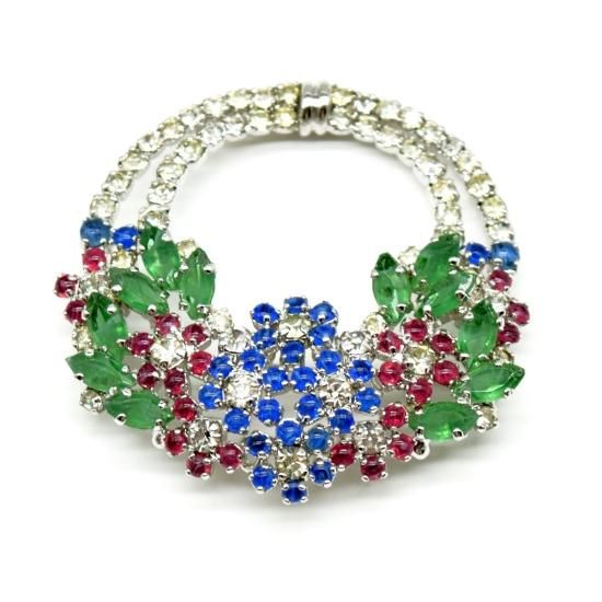 Christian Dior フラワーバスケット ブローチ - - GALLERY AURA - 東京