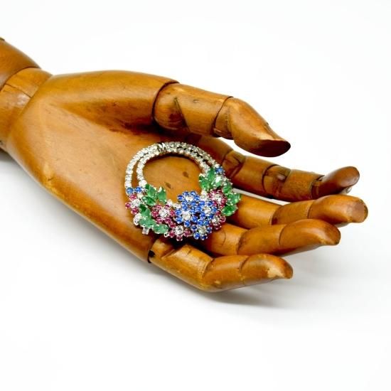 Christian Dior フラワーバスケット ブローチ - - GALLERY AURA - 東京