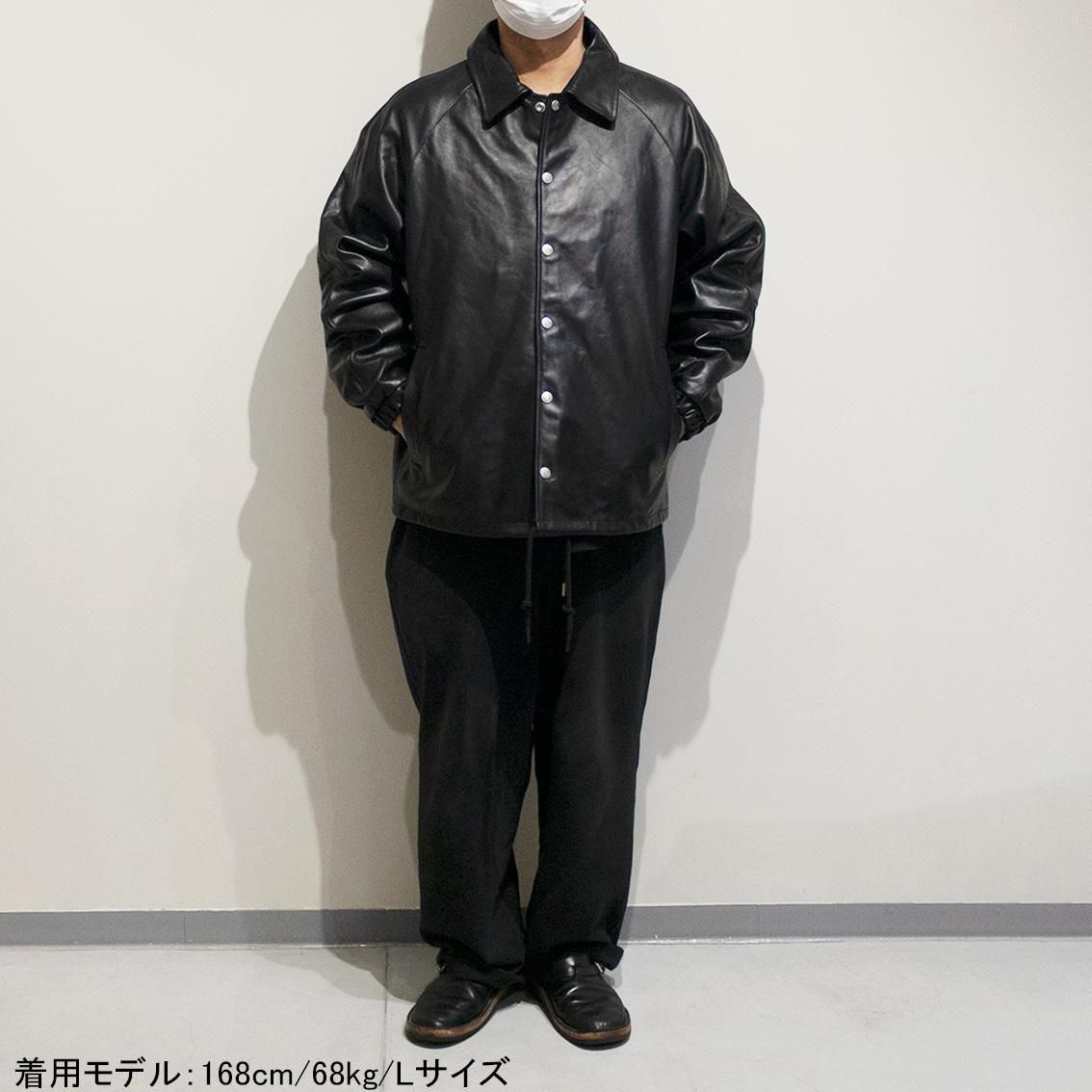 Schott / ショット]LEATHER COACH JACKET レザーコーチジャケット