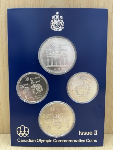 モントリオールオリンピック記念コイン】お買取りさせていただきました