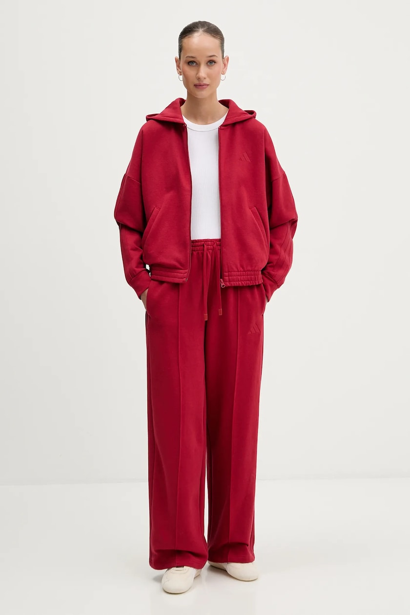 adidas trening Boldblock femei, culoarea rosu, IX9270 | ANSWEAR.ro