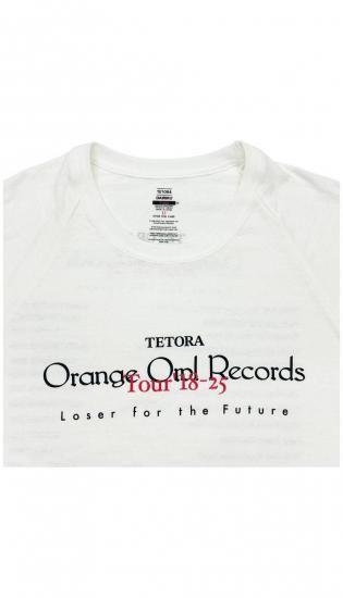 TETORA x DAIRIKUコラボ TETORA Tour Raglan Tee (ホワイト) - THE