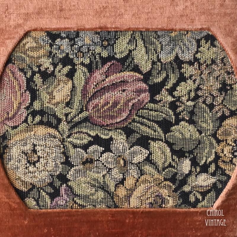 ヴィンテージ イタリア タペストリー ジュエリーボックス - CHIROL