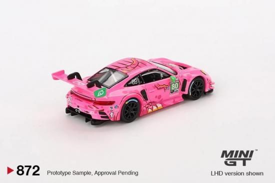 MINI GT 1/64 ポルシェ 911 GT3 R IMSA バージニア Roxy 2023 #80 AO