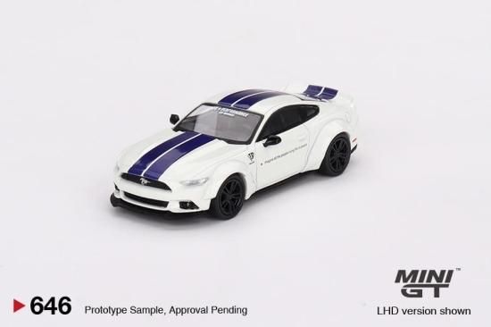 MINI GT 1/64 LB☆WORKS FORD MUSTANG フォード マスタング ホワイト