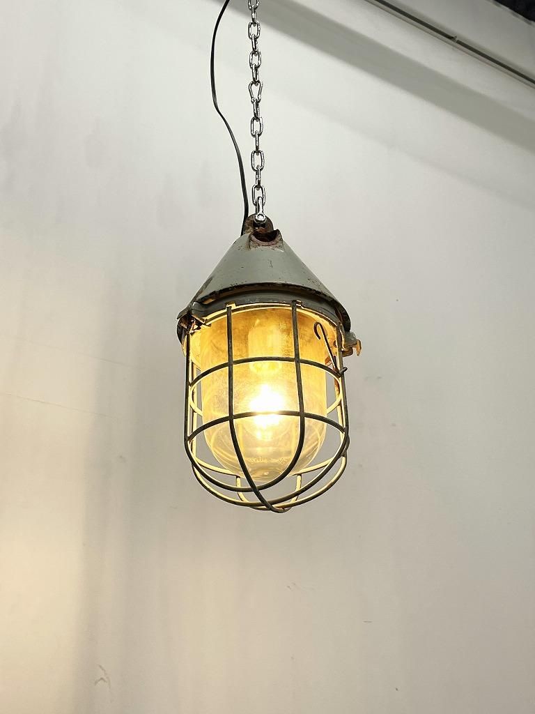 ヴィンテージ インダストリアル ペンダントランプ - アンティーク