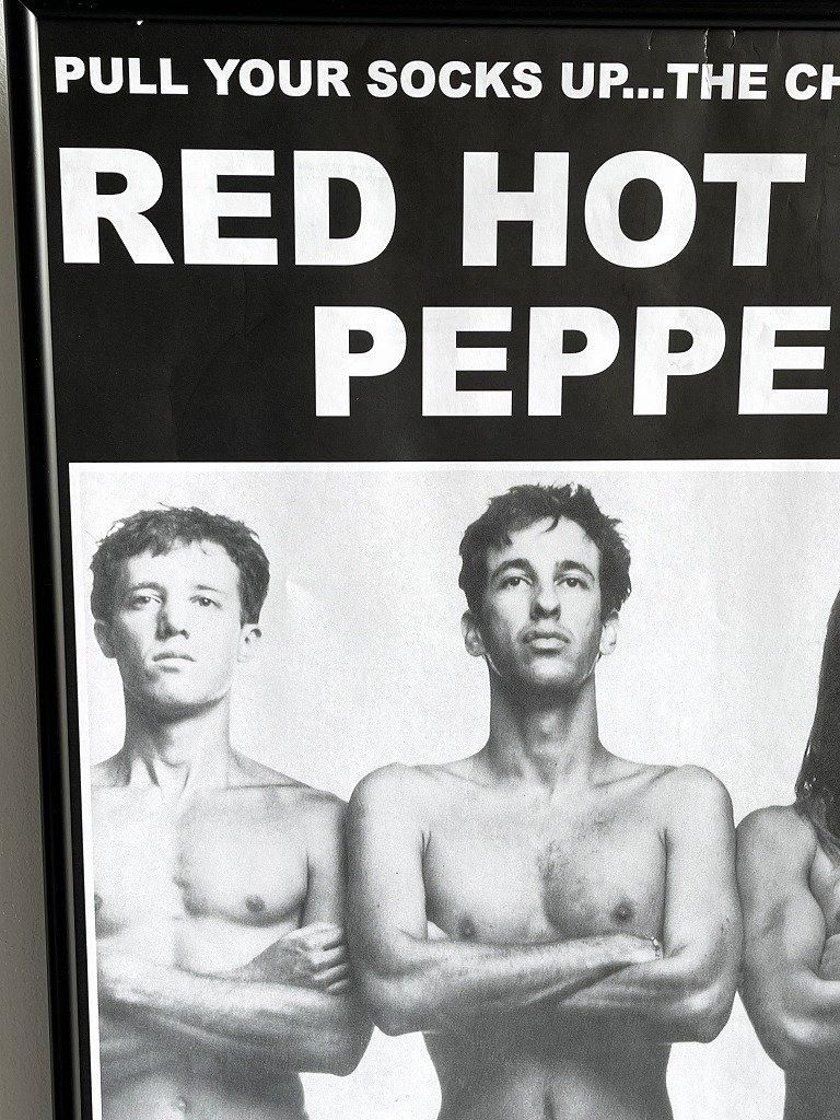 Red Hot Chili Peppers” 額入りポスター - アンティーク、ビンテージの