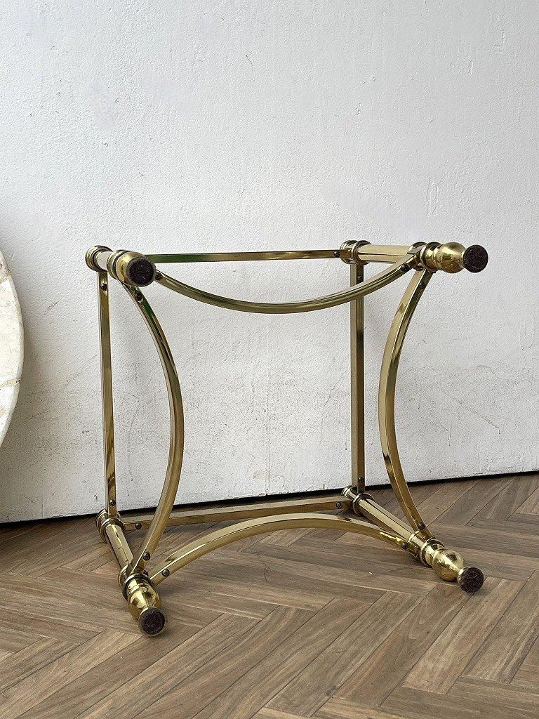 1960's ヴィンテージ ストーントップ サイドテーブル - アンティーク