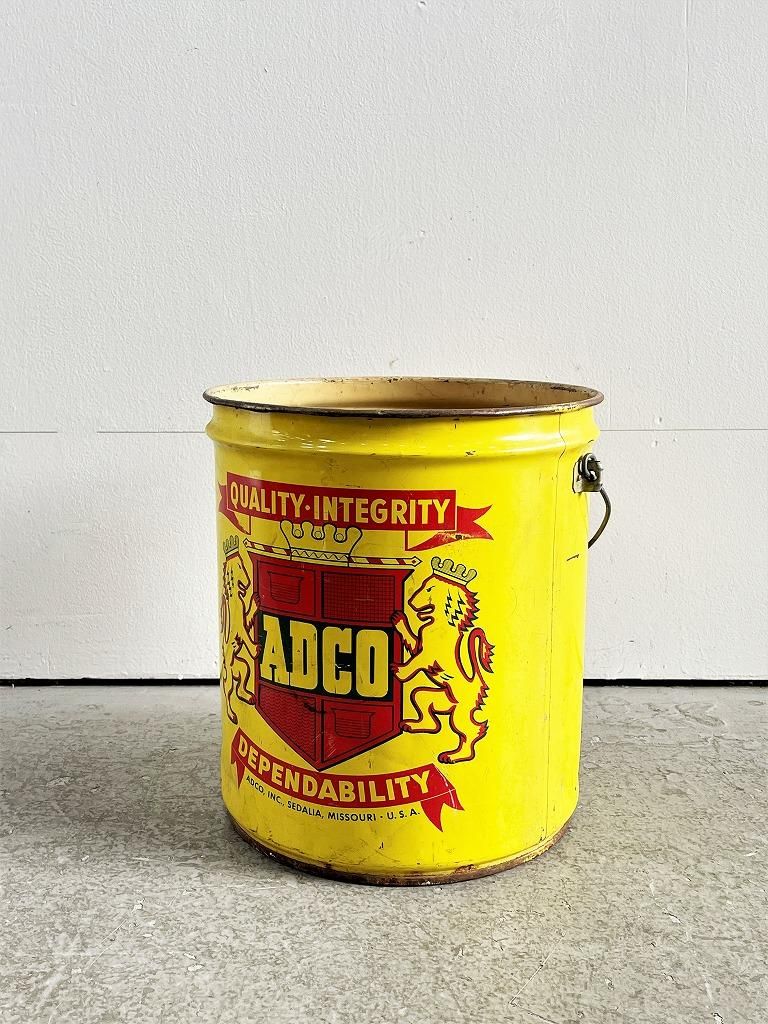 ADCO 社製 ヴィンテージ オイル缶 - アンティーク、ビンテージの