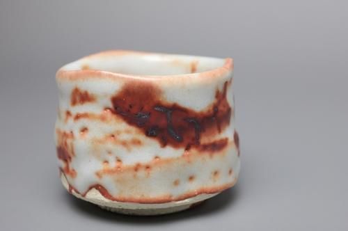 山田 和 「 志野ぐい呑 」 酒器 - レトロ ＆アート空間 「 古美術