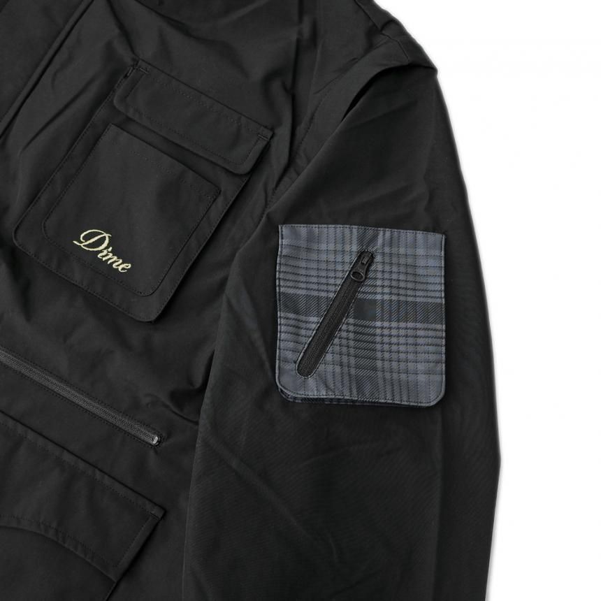 Dime Fishing Zip-Off Jacket / Black (ダイム ジップ フィッシング
